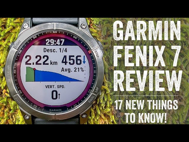 Garmin Fenix 7, Solar, and Sapphire In-Depth Review!