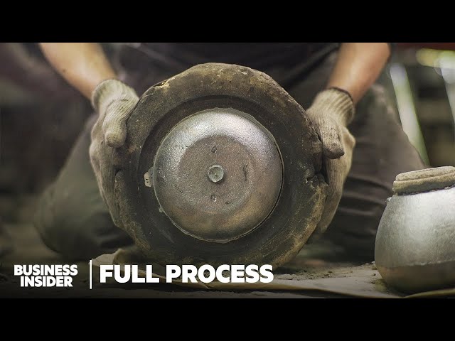 Every Step Of Making A Japanese Iron Kettle From Start To Finish | Full Process | Business Insider