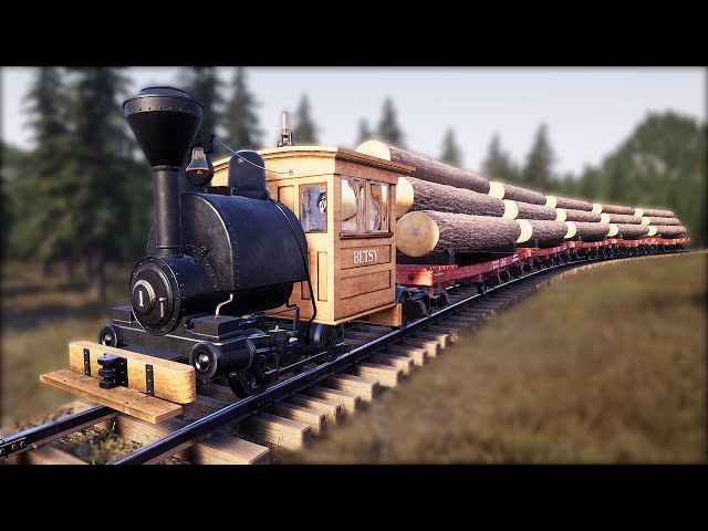 Building a Train Empire in the NEW First Person Sandbox Railroads Online!