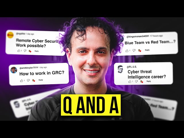 Cyber Security Career Questions and Answers (100K Subscribers Special 🎉)