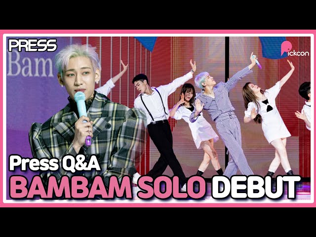 [PRESS Q&A] Solo debut BamBam, "GOT7 members. "Don't feel pressured. Be yourself."