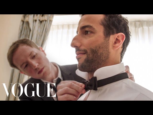 Formula One Driver Daniel Ricciardo Gets Ready for the Met Gala | Vogue