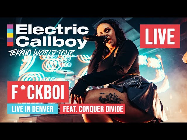 Electric Callboy - FCKBOI LIVE in Denver, CO feat. @conquerdividemusic  (US TOUR 2023)