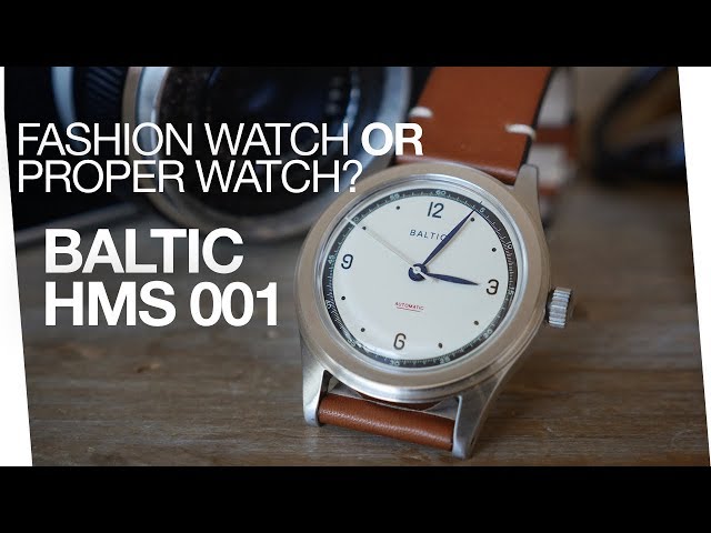 The BEST looking AFFORDABLE watch - Baltic HMS 001 Hands on Review