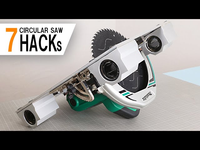 7 Amazing Jigs for Circular Saws / Hacks