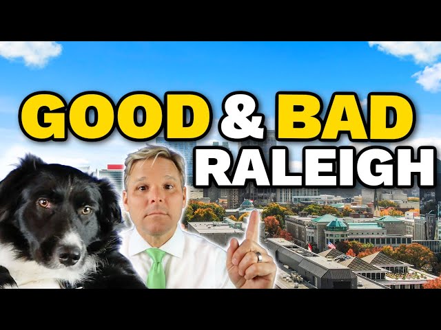 GOOD and BAD news about moving to Raleigh North Carolina