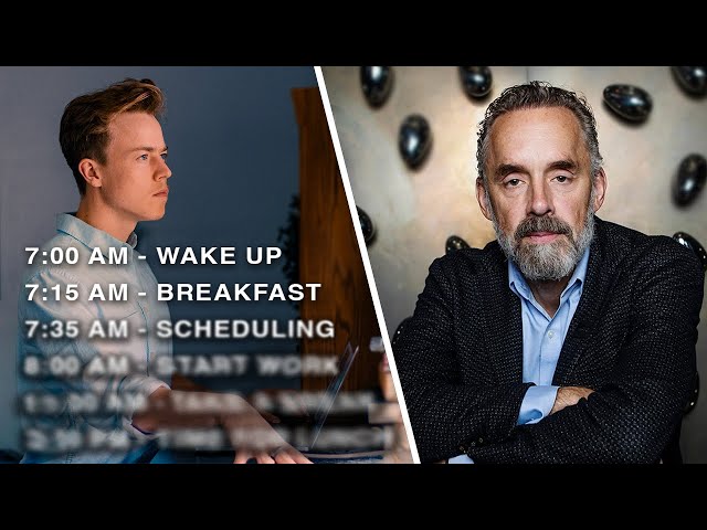 I Tried Jordan Peterson's Daily Routine For A Week (work 14h a day!?)