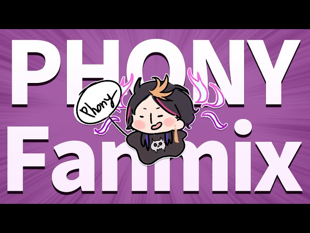 [Fanmade mix] phony  / shu yamino cover [NIJISANJI EN] (フォニイ - ツミキ/tsumiki) #ShuYamino