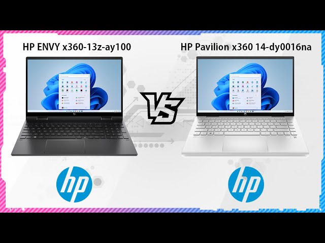 HP ENVY X360-13Z-AY100 VS HP PAVILION X360 14-DY0016NA