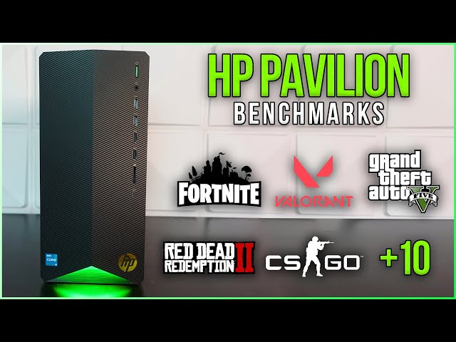 HP Pavilion Gaming Desktop Benchmarks in 9 Games!