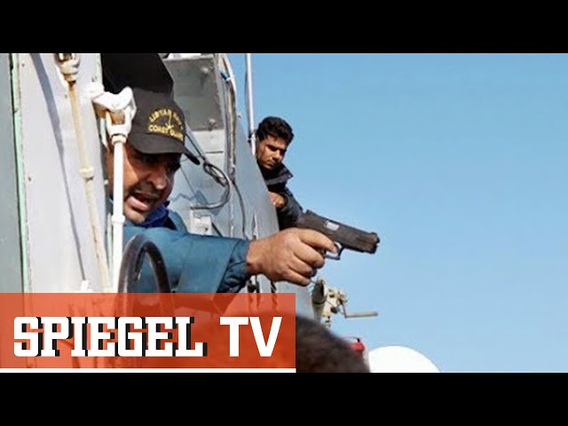 Flucht übers Mittelmeer: Unterwegs mit libyschen Sicherheitskräften | SPIEGEL TV