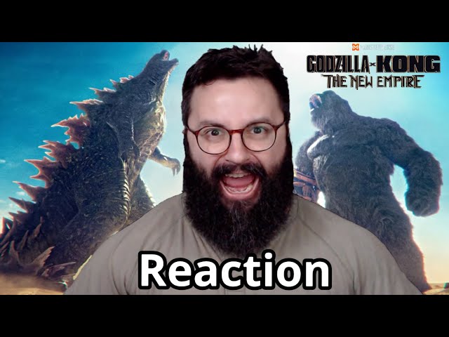 King Kong Chest Bump | Godzilla x Kong: The New Empire Trailer 2 Reaction