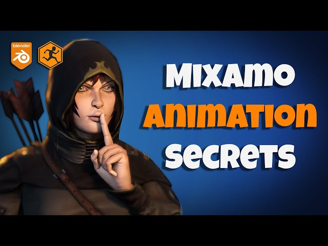 [Blender tutorial] Mixamo Animation Secrets
