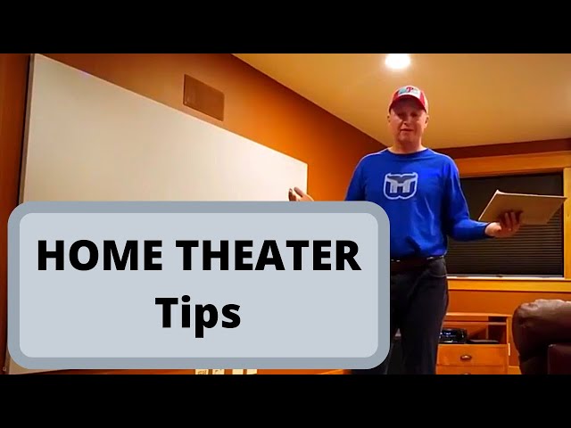 Home Theater Tips and Tricks - Basement or Family Room Projector