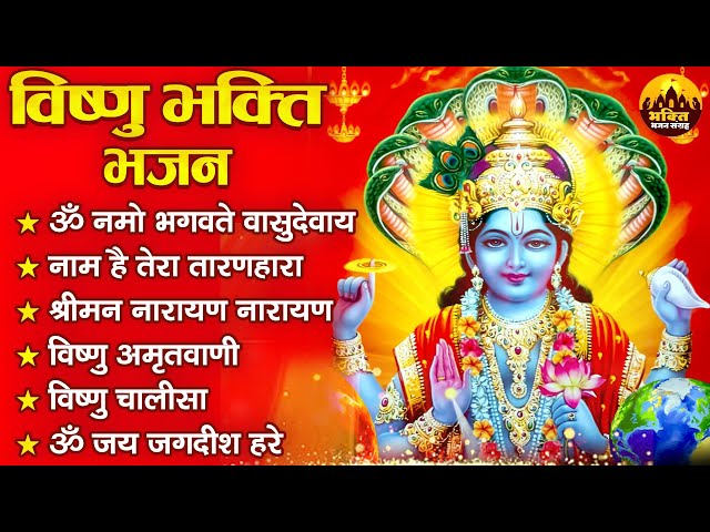 विष्णु भक्ति भजन | Nonstop Vishnu Bhajan | Vishnu Bhajan Sangrah | Vishnu Ji Ke Bhajan #vishnuji