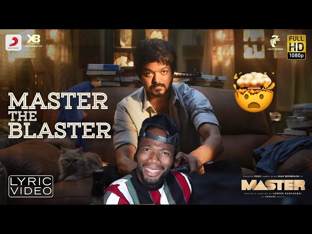 Master - Master the Blaster | Thalapathy Vijay | AnirudhRavichander | LokeshKanagaraj (REACTION)