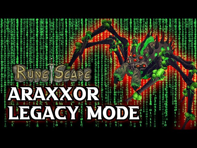 RS3 Solo Araxxor In Legacy Mode With No Pray Flicking!!