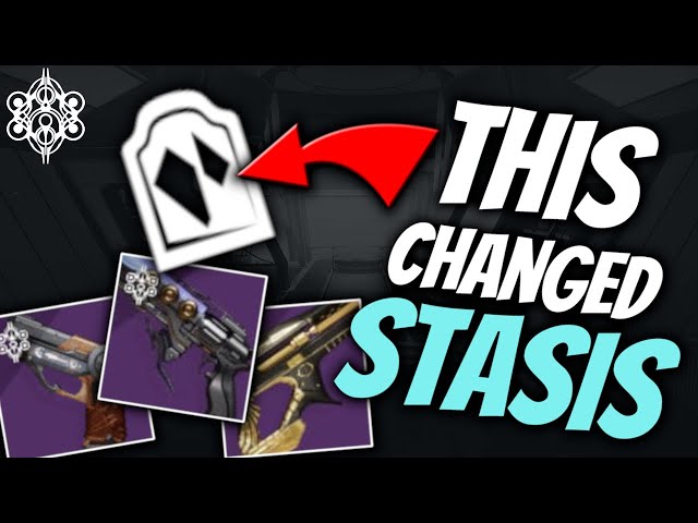 Why This Changed The Way You Play Stasis! - Destiny 2