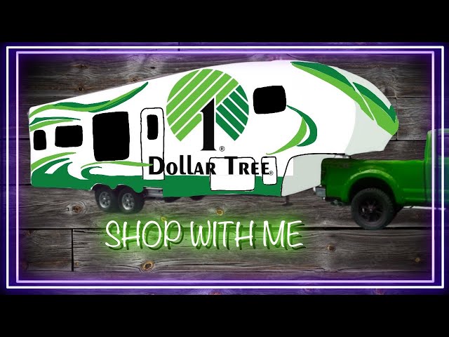 RV Decor and Organization - Shop With Me at Dollar Tree for Your RV
