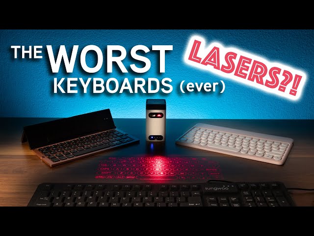 These Keyboards BROKE Me (Laser Keyboard Review + more)