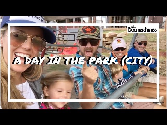 A Day In The Park (City) -- Day 7 of our 3rd Cross Country Road Trip with two preschoolers and a dog