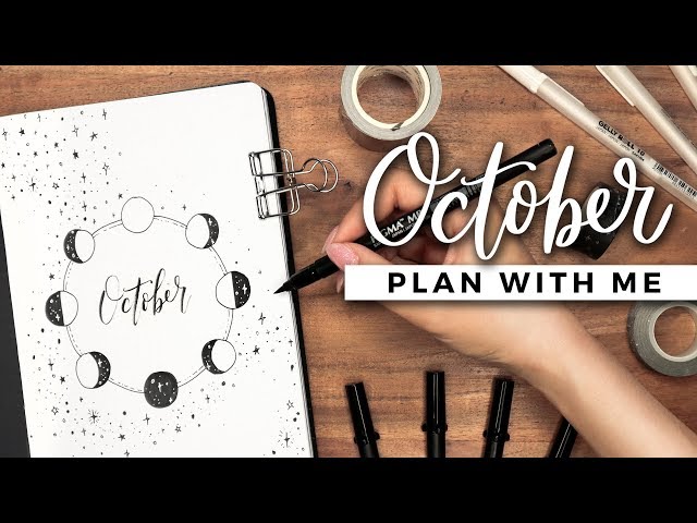 PLAN WITH ME | October 2019 Bullet Journal Setup