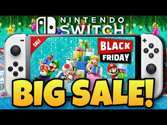 Nintendo Switch Black Friday SALE Details Just Appeared...
