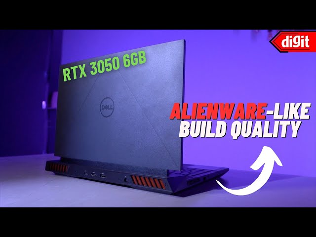 Dell G15 (Core i5 13450HX + RTX 3050 6GB) Review: The Best Build Quality In A Budget Gaming Laptop