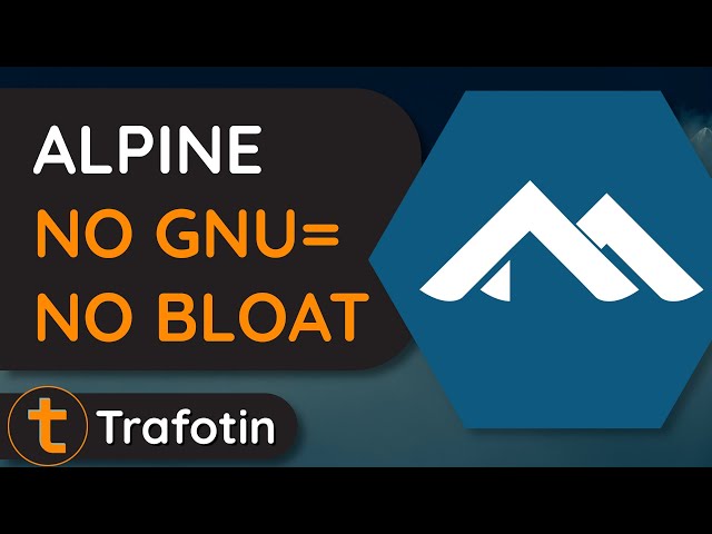 Installing Alpine Linux as a Desktop OS