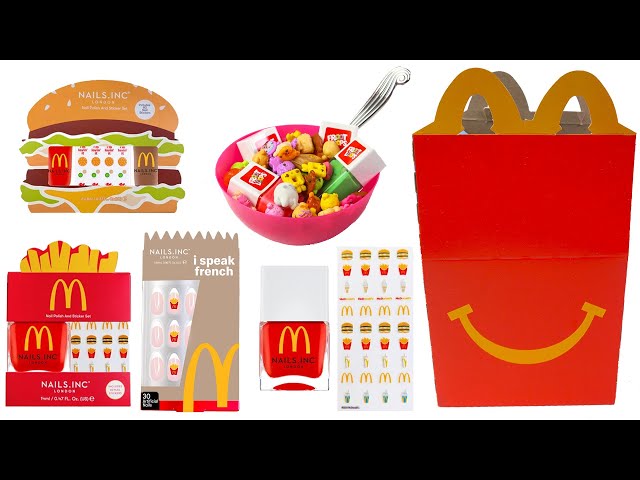 Fast Food Fingertips McDonald's Nail Polish Haul
