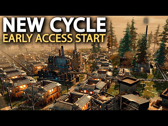 New Cycle Early Access Start Endzeit Industrie Aufbau in New Cycle 1