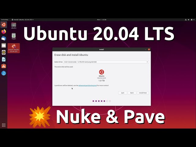 Nuke and Pave | A fresh start on Ubuntu 20.04