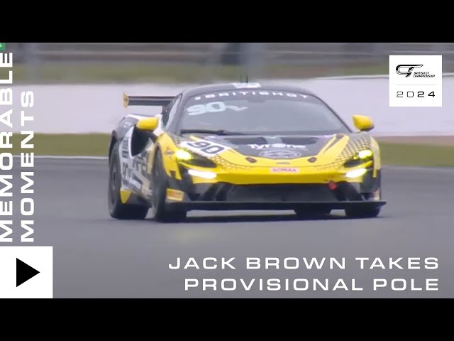 Jack Brown Fastest in GT4 Q1| Silverstone | British GT Championship 2024
