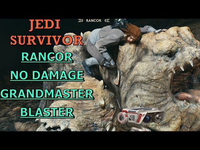 Rancor No Damage, Grandmaster, Blaster only | Star Wars: Jedi Survivor