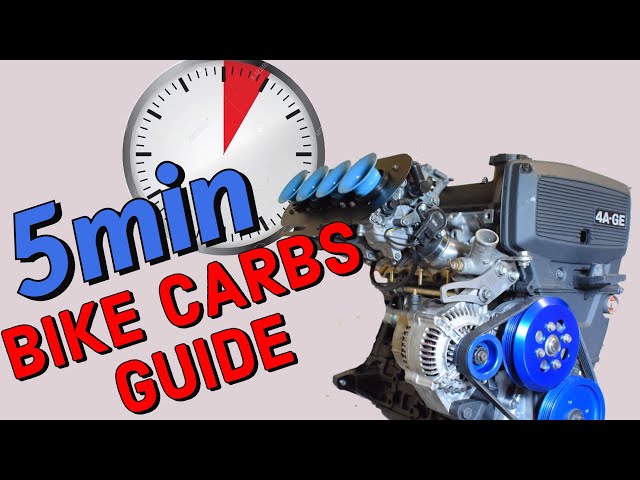 How to install BIKE CARBS on a CAR engine - 5 minute guide / tutorial