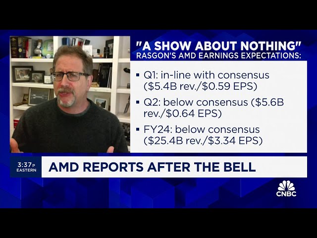Bernstein's Stacy Rasgon previews AMD ahead of its earnings