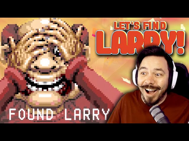 WHAT IF Where's Waldo was a HORROR GAME? | Let's Find Larry