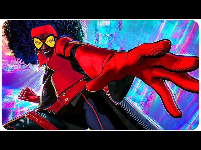 SPIDER-MAN ACROSS THE SPIDER-VERSE "Spider-Woman crashes Vulture" Trailer (2023)