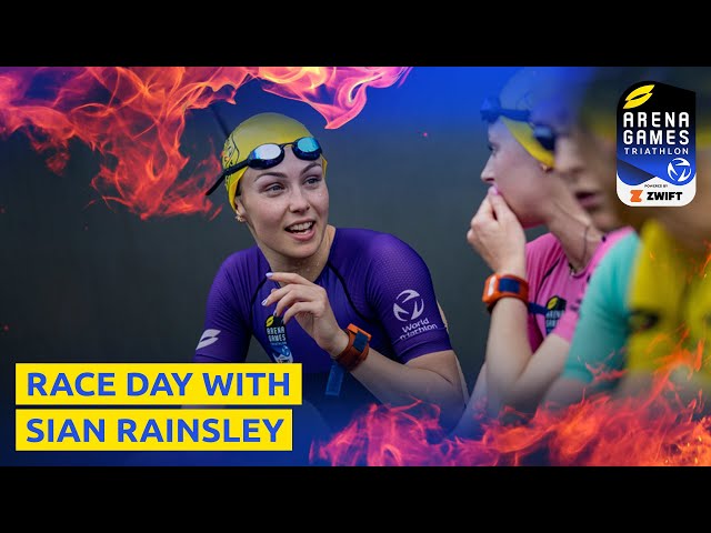 Arena Games Triathlon Singapore Race Day - All Access With Sian Rainsley