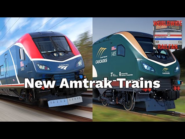 NEW Amtrak Trains Revealed