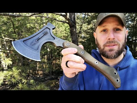 TOPS Hammer Hawk: Chopping Machine for Bushcraft & Camp | An Axe Made in the U.S.A.