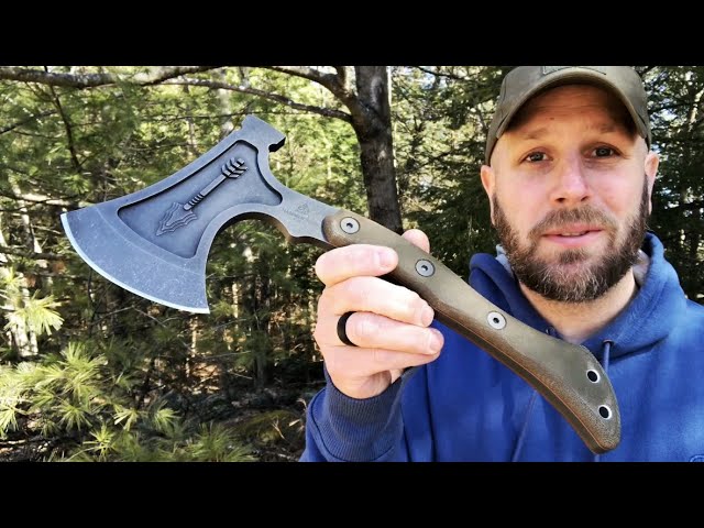 TOPS Hammer Hawk: Chopping Machine for Bushcraft & Camp | An Axe Made in the U.S.A.