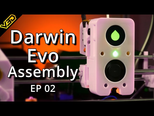 Building a RepRap Darwin Evo 3D Printer for Josef Prusa! Part 2