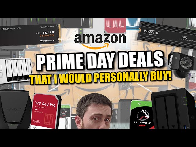 Amazon Prime Day 2023 Deals - Synology, QNAP, WD, Seagate, Terramaster, Samsung and More