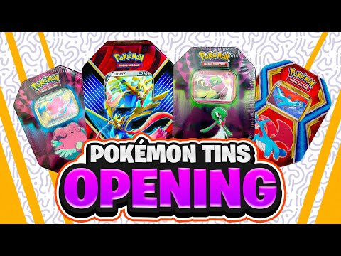 Pokemon Tin Openings