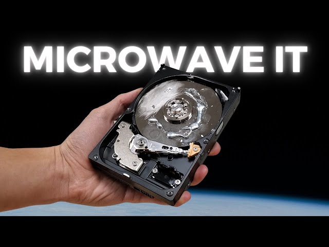 The Most EFFECTIVE Ways To Destroy A Harddrive