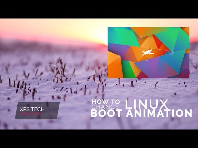 LIVE DEMO: HOW TO CHANGE LINUX BOOT ANIMATION [ PLYMOUTH ]
