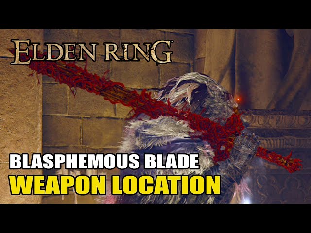 Elden Ring - Blasphemous Blade & Rykard's Rancor Location (Volcano Manor Full Quest Guide)