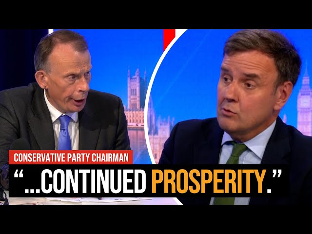 What are Conservatives offering voters at the next election? Andrew Marr interrogates Tory Chairman