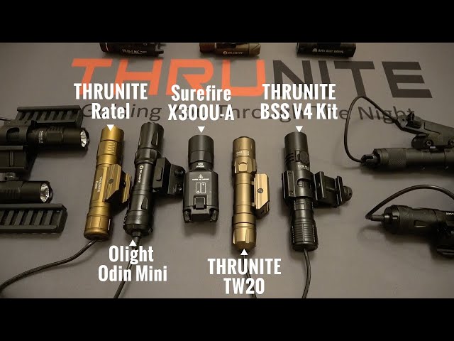 Best Value Weapons light (Comparing Thrunite, Olight, Surefire & Streamlight)